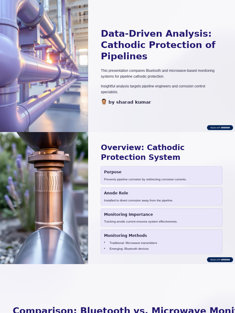 Data Driven Analysis Cathodic Protection of Pipelines | PDF | Bluetooth ...