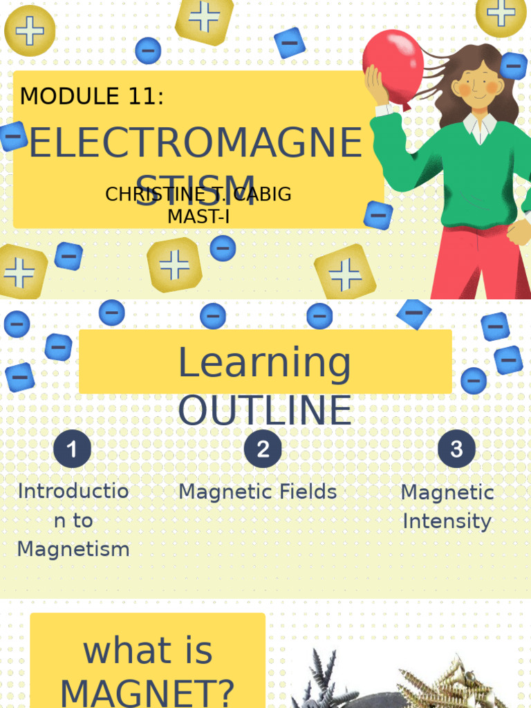 Advanced Physics-ELECTROMAGNESTISM | PDF | Magnet | Magnetism