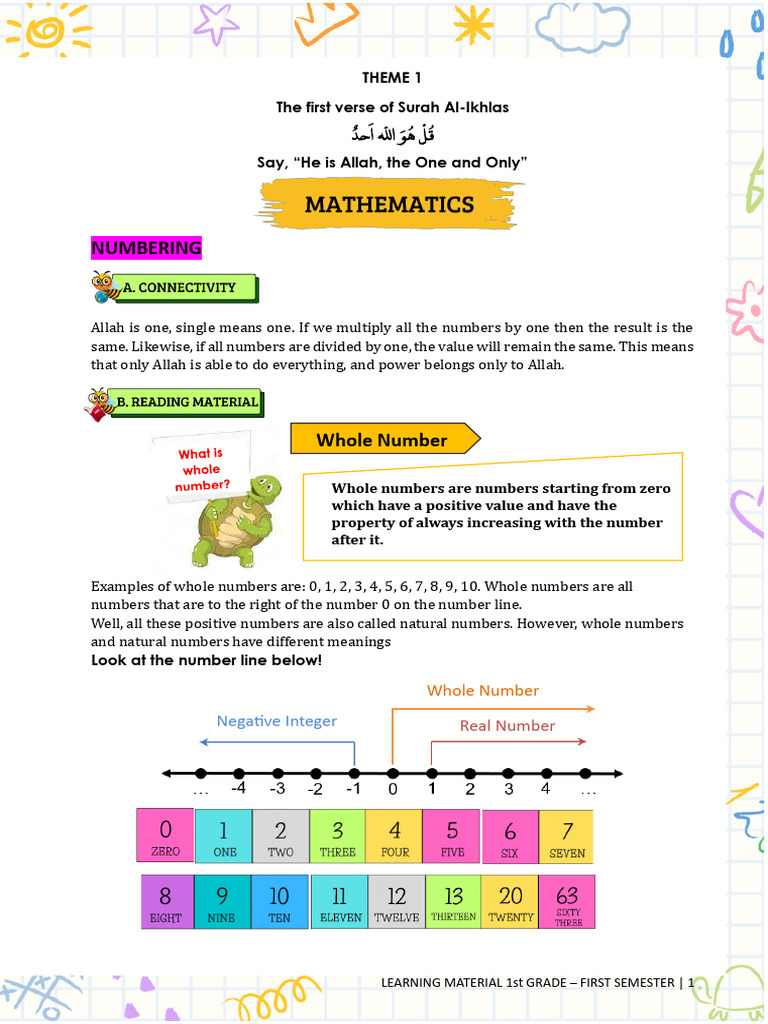 Understanding Numbers and Time | PDF | Rectangle | Senses