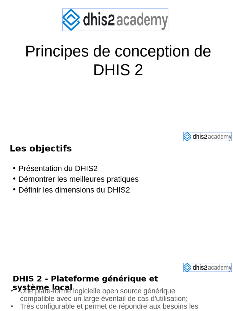 Principes de conception de DHIS 2 | PDF | Génie logiciel | Informatique