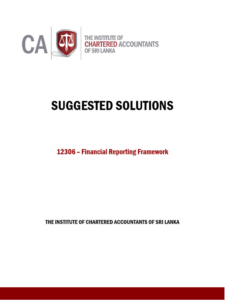 Sl1 Financial Reporting Framework | PDF | Balance Sheet | Goodwill ...