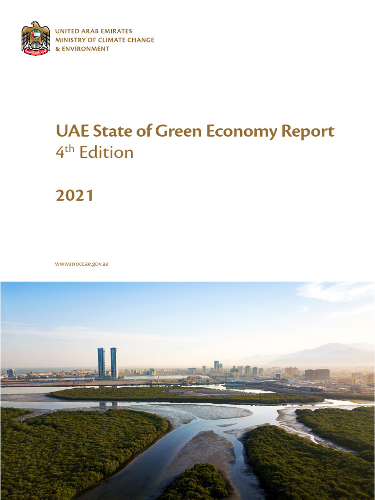 UAE Green Economy Report 2021 | PDF | Climate Resilience | Climate Change