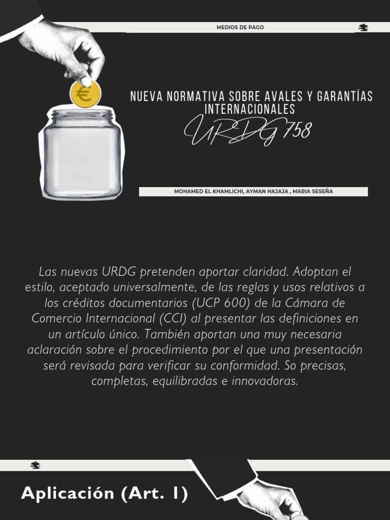 Nueva Normativa URDG 758 sobre Garantías | PDF | Carta de crédito