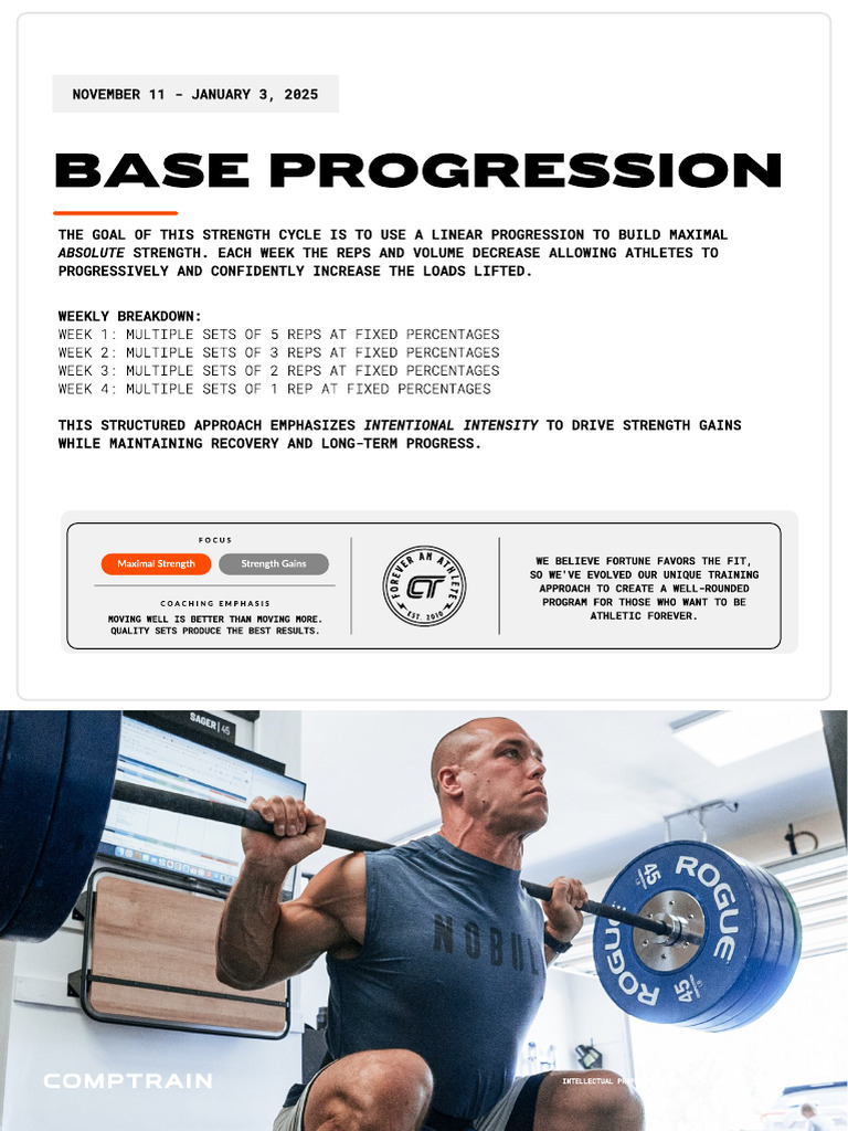 2024 CompTrain Strength Cycle Guide | PDF
