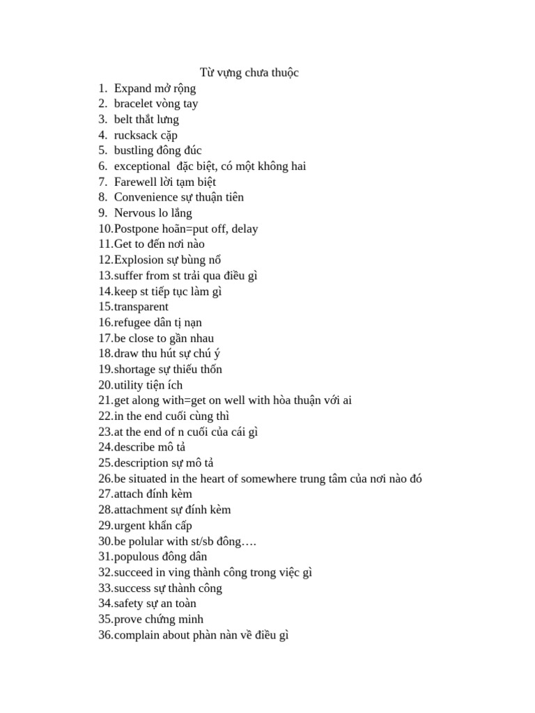 T V NG Chưa Thu C | PDF