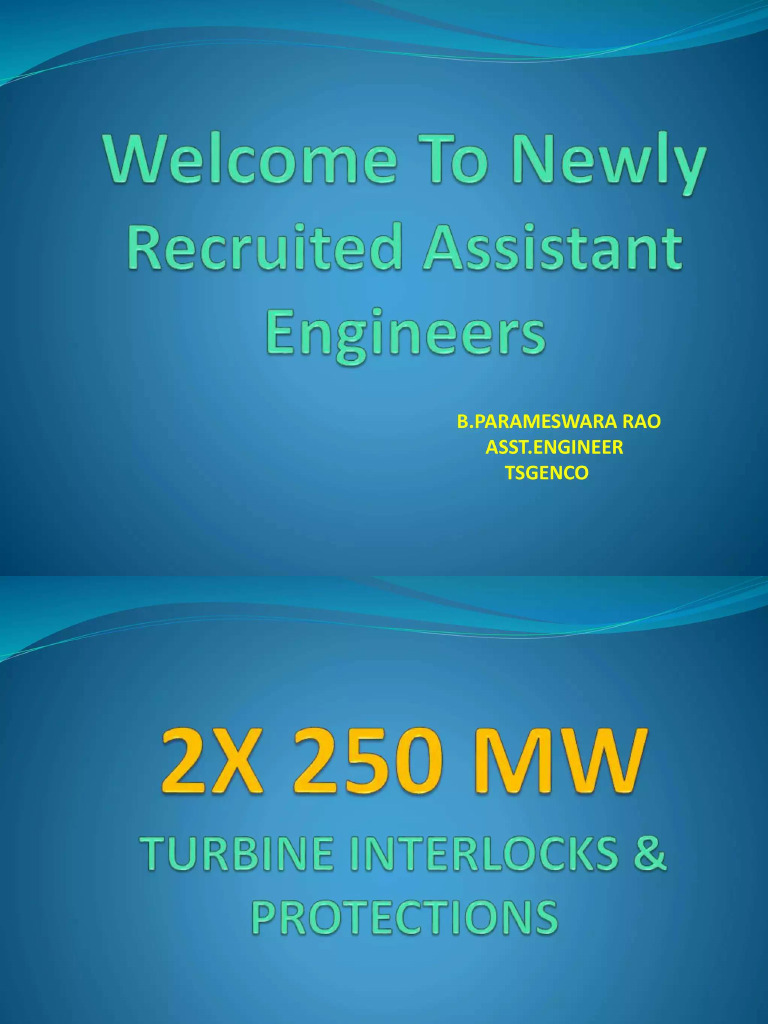 Turbine Interlock | PDF