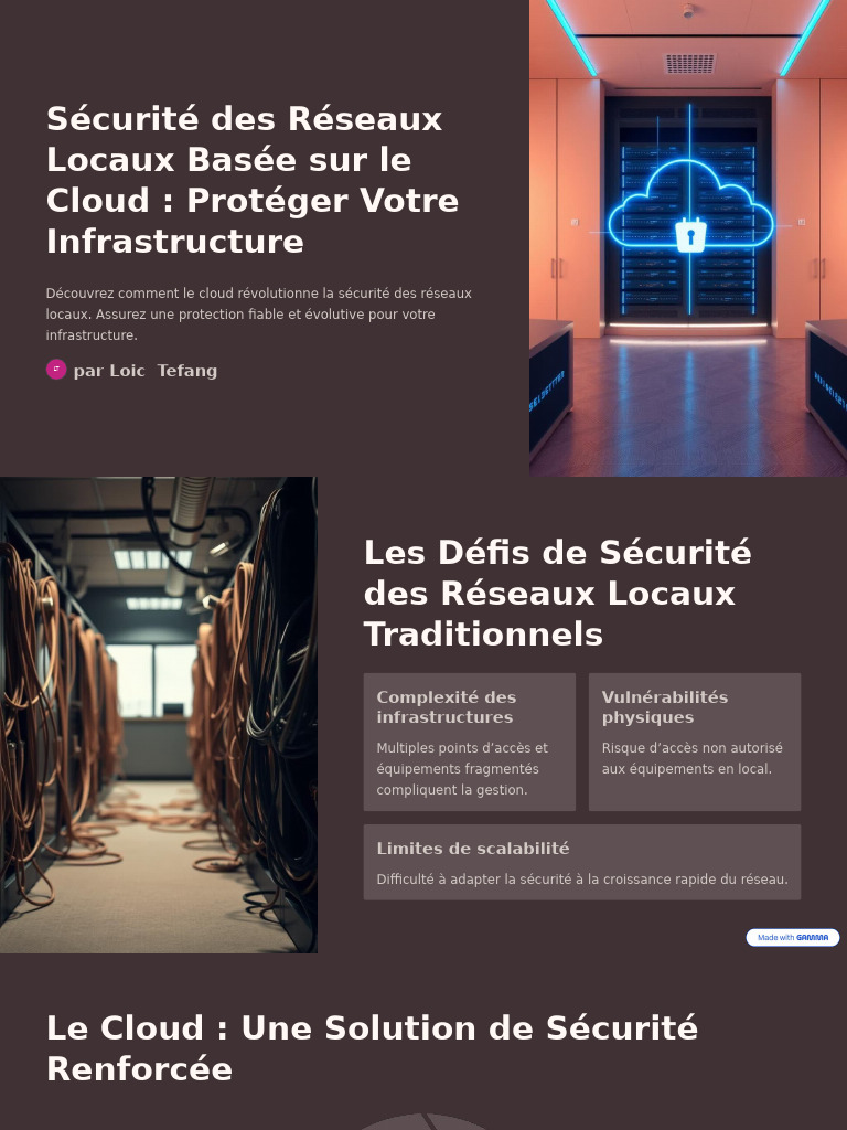 Sécurité Cloud pour Réseaux Locaux | PDF | Sécurité des systèmes d ...