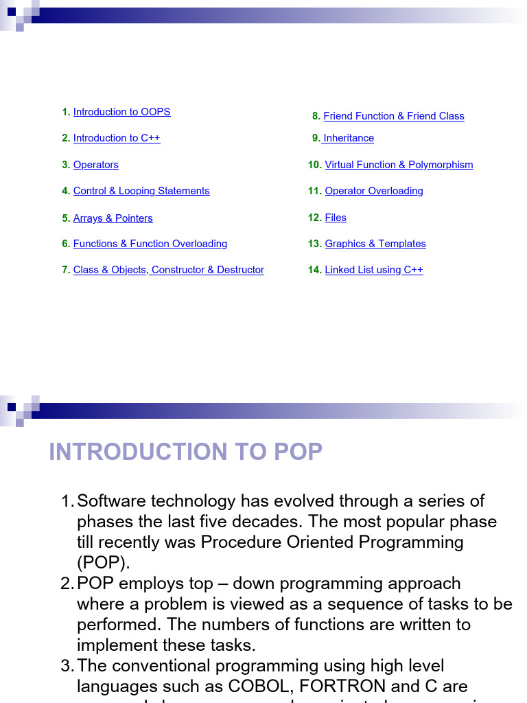 Understanding Class in OOP Concepts | PDF | Object Oriented Programming ...