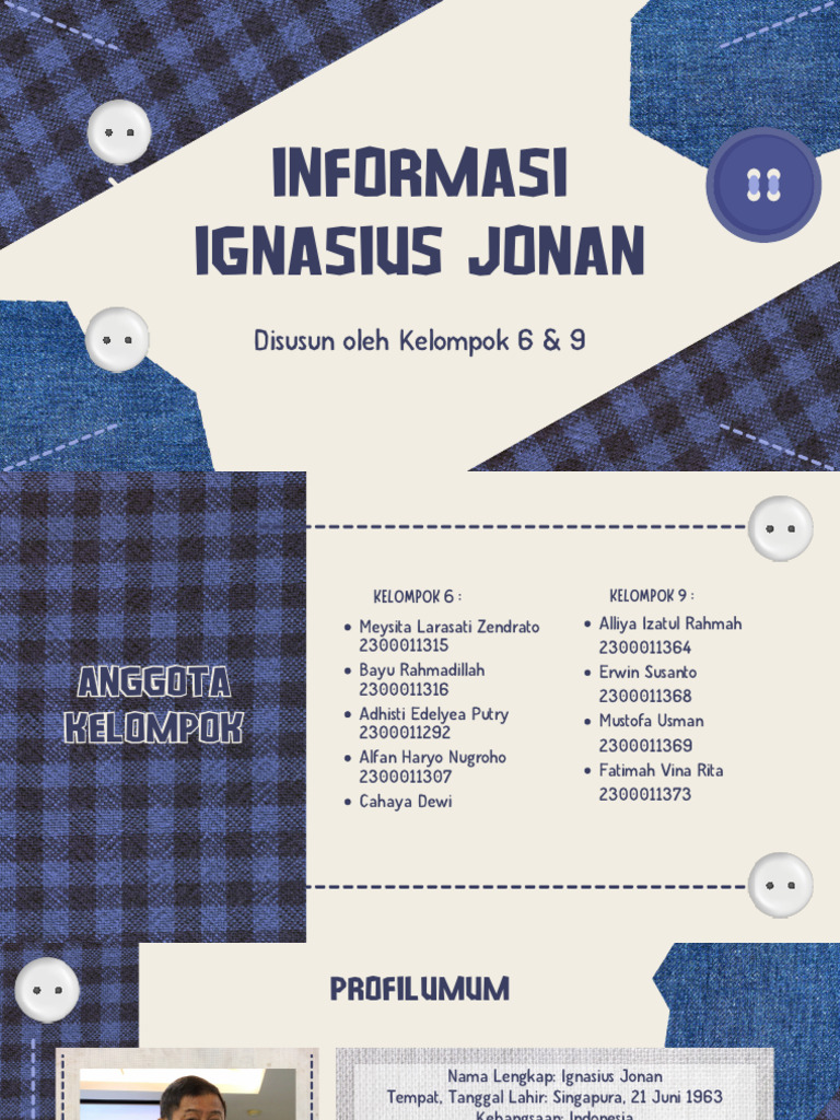 Informasi Ignasius Jonan | PDF