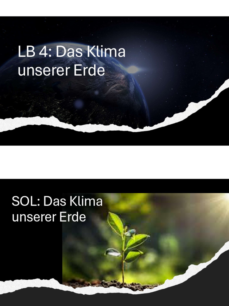 Folien Das Klima Unserer Erde | PDF