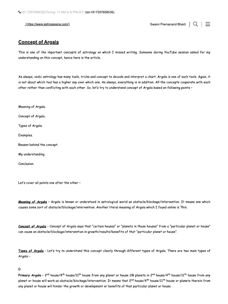 Argala | PDF