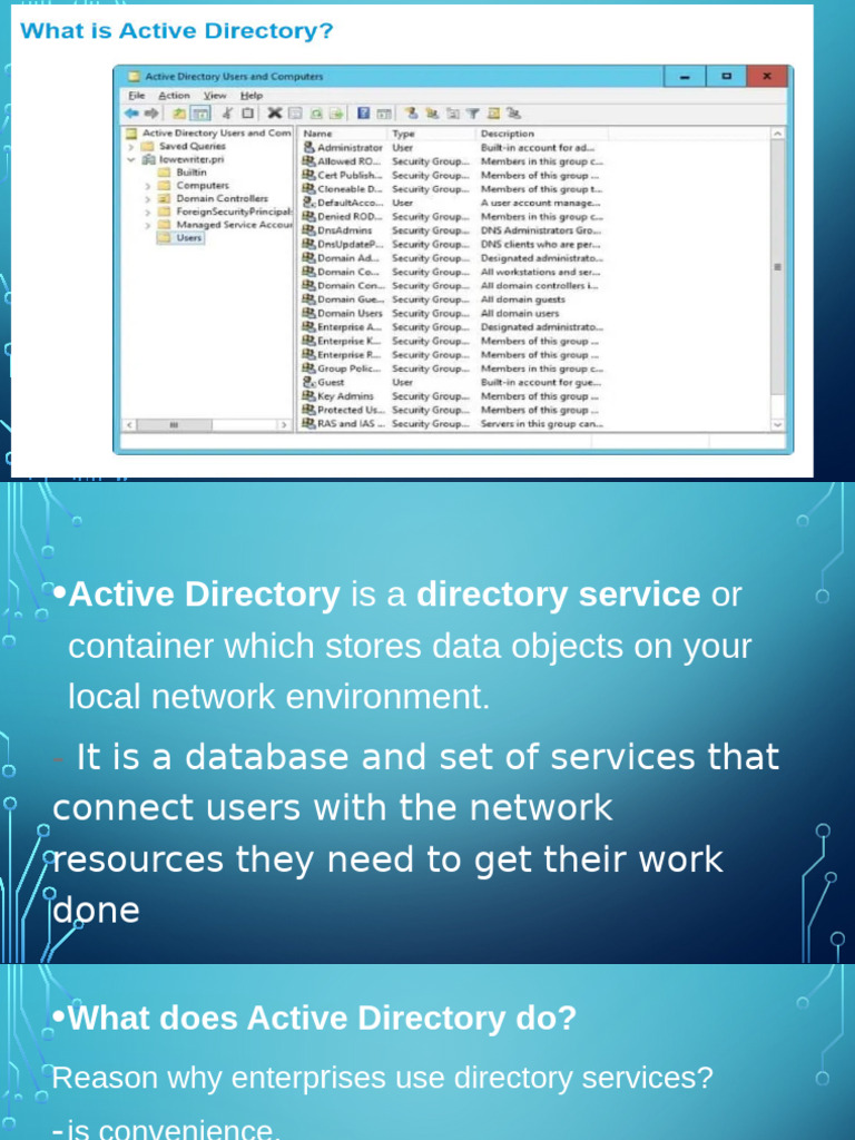 Active Directory | PDF