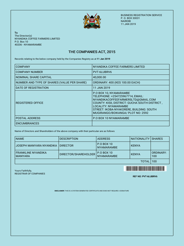 PVT 6lubrv6 Company CR 12 | PDF