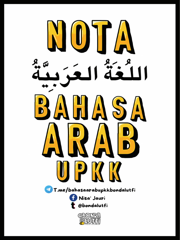 Nota B.arab Upkk Bondalutfi | PDF