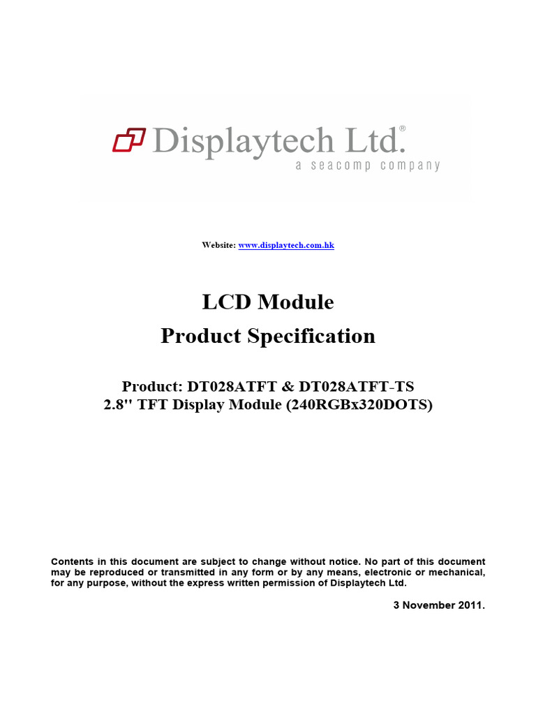 DT028ATFT 2.8