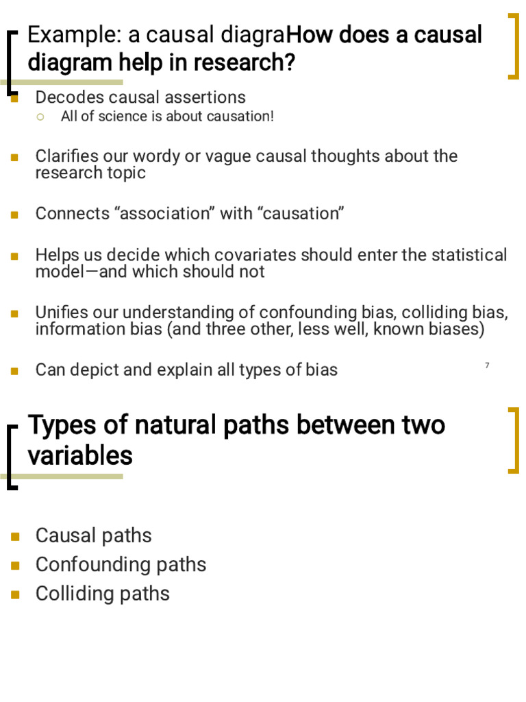 Continua A Causal Diagra em Breve | PDF | Confounding | Causality
