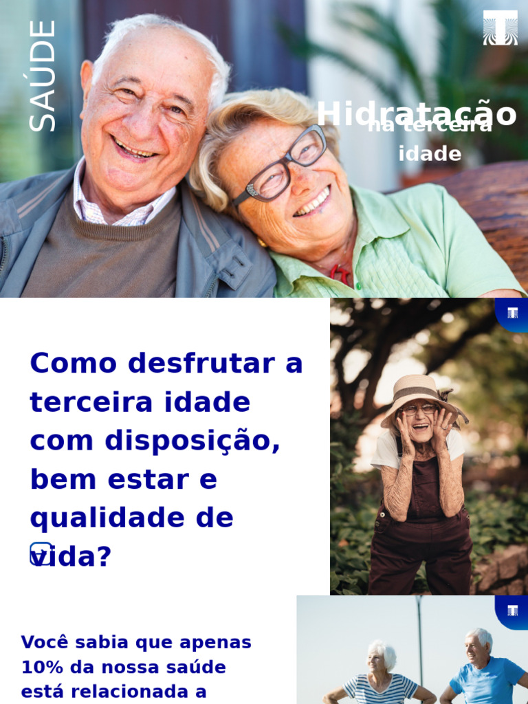 Hidratação e Saúde na Terceira Idade | PDF | Câncer | Radical (Química)
