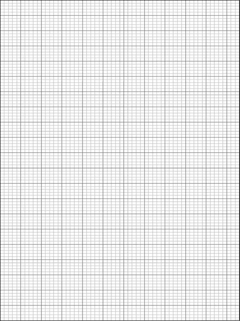 Free A4 Knitting Graph Paper, Ratio 4 - 5, Portrait Orientation - PDF ...