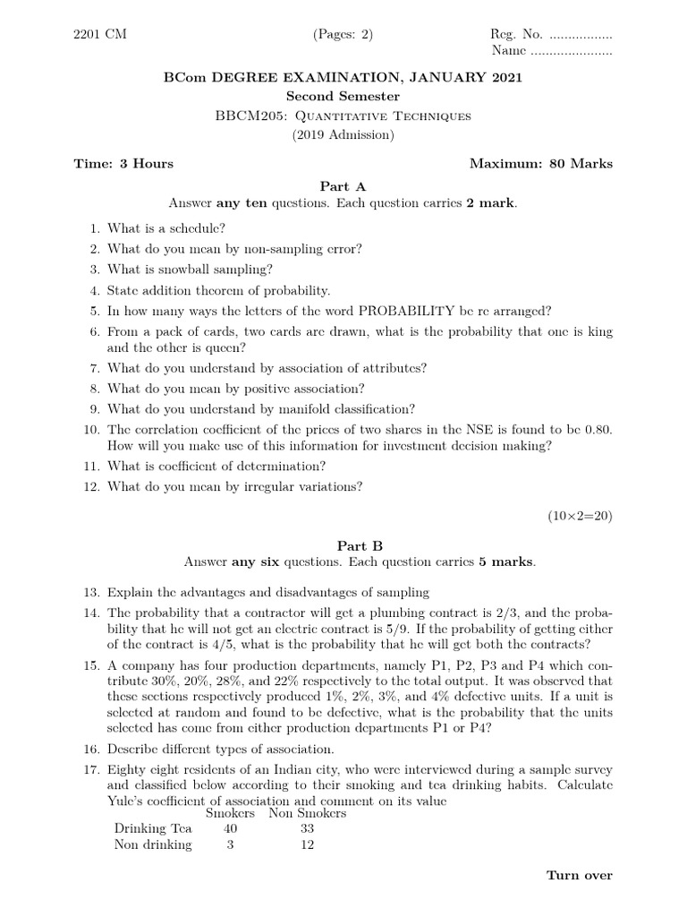 Quantitative Techniques | PDF | Cost Of Living | Price Indices