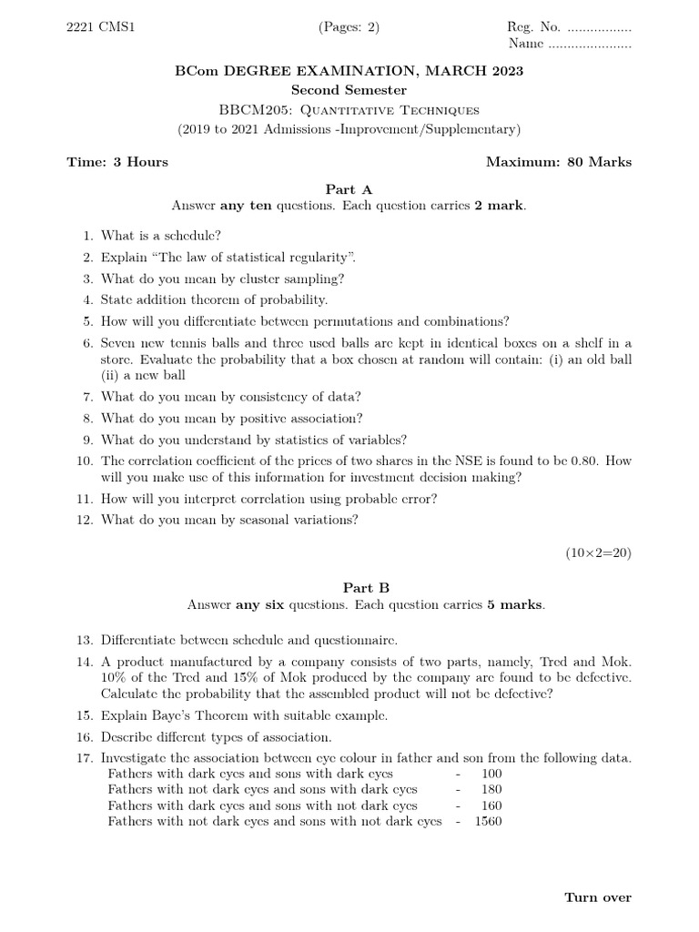 Quantitative Techniques | PDF | Cost Of Living | Statistical Analysis