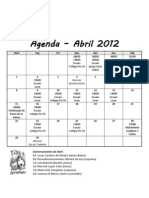 Agenda Abril 2012