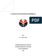 Download Landasan Filosofis Pendidikan Dasar by Rudi Irwansyah SN87598293 doc pdf