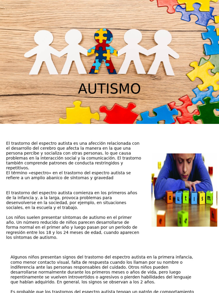 Autism o | PDF | Autismo | Enfermedades y trastornos