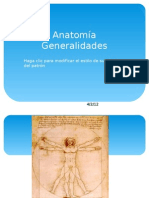 Anatomia - Generalidades