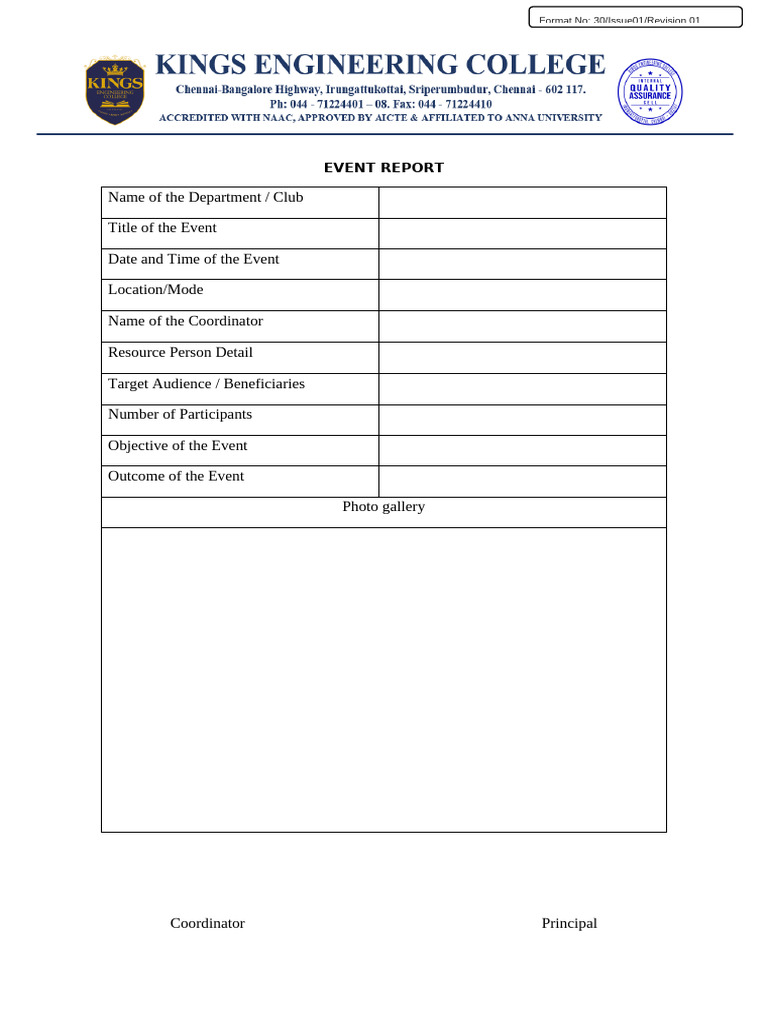 Workshop Report Template Guide | PDF