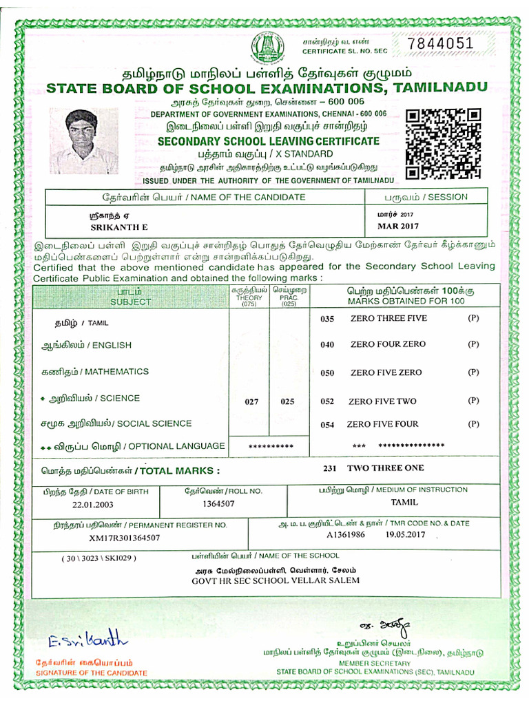 Srikanth Document | PDF