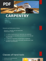 Essential Carpentry Testing Tools | PDF | Carpentry