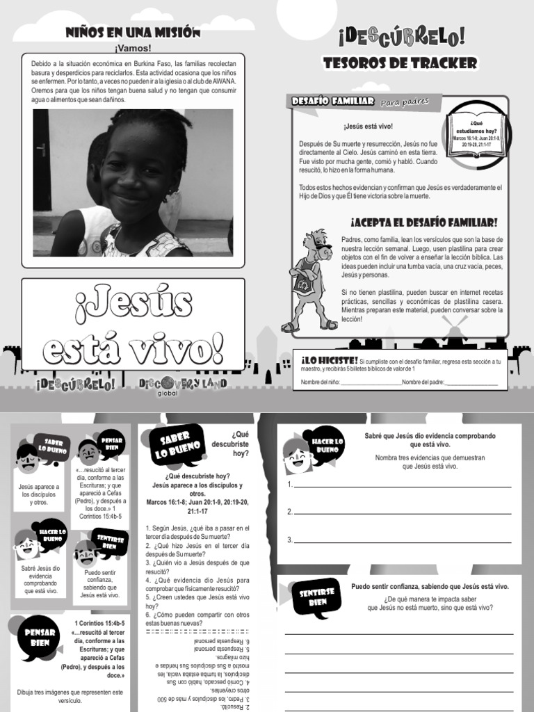Hoja de Trabajo - Escolares - B N | PDF | Jesús | San Pedro
