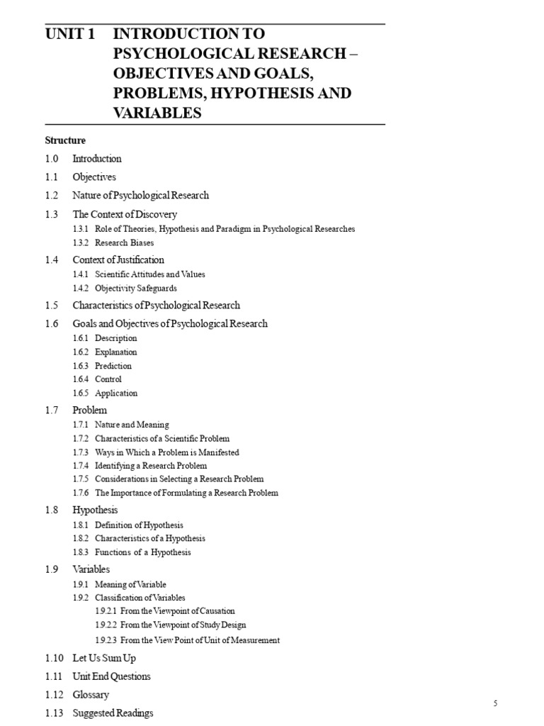 Introduction to Psychological Research | PDF | Scientific Method ...