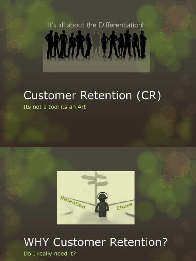 Consumer Retensuon | PDF