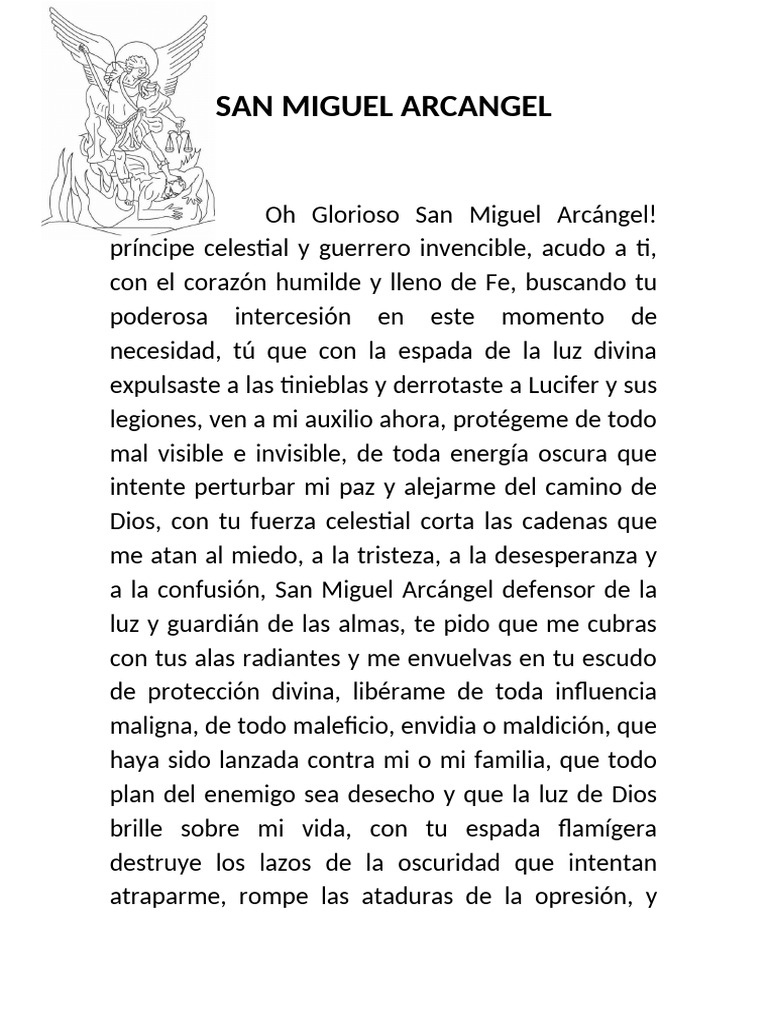 Estampas de San Miguel Arcángel | PDF