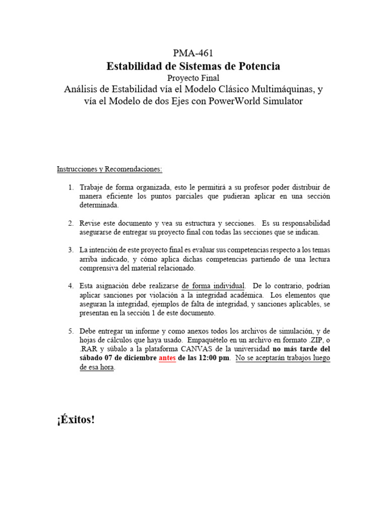Proyecto Final (PMA-461) | PDF | Software