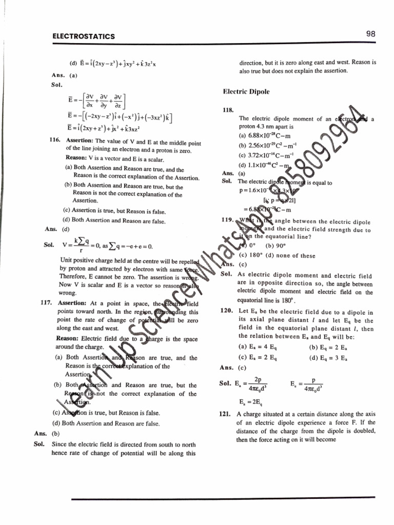 Understanding Electrostatics Concepts | PDF | Sphere | Electric Field