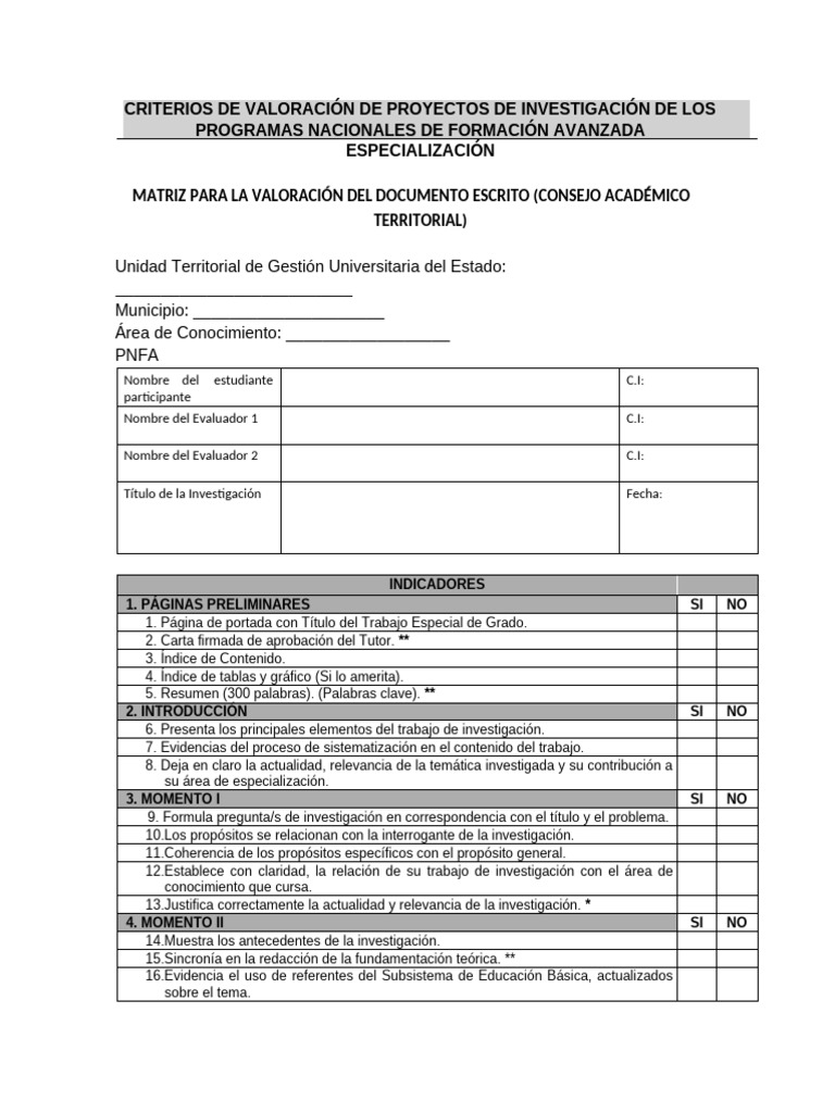 Matriz PNFA | PDF