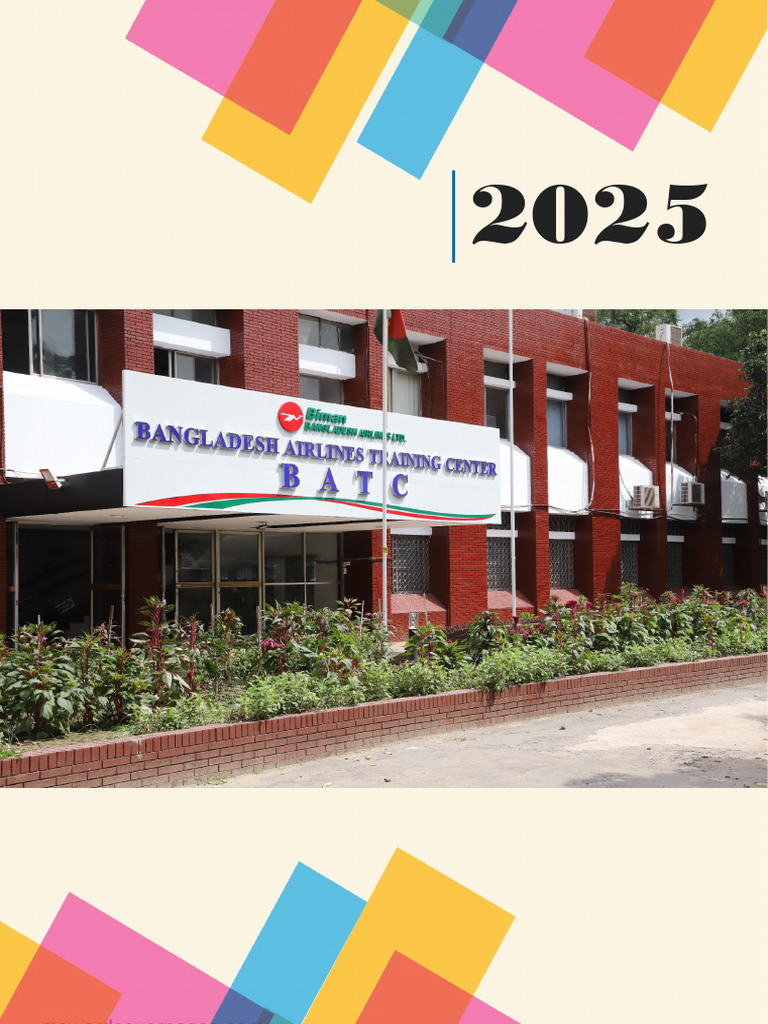 BATC 2025 Training Calendar Overview | PDF | Dangerous Goods | Aeronautics