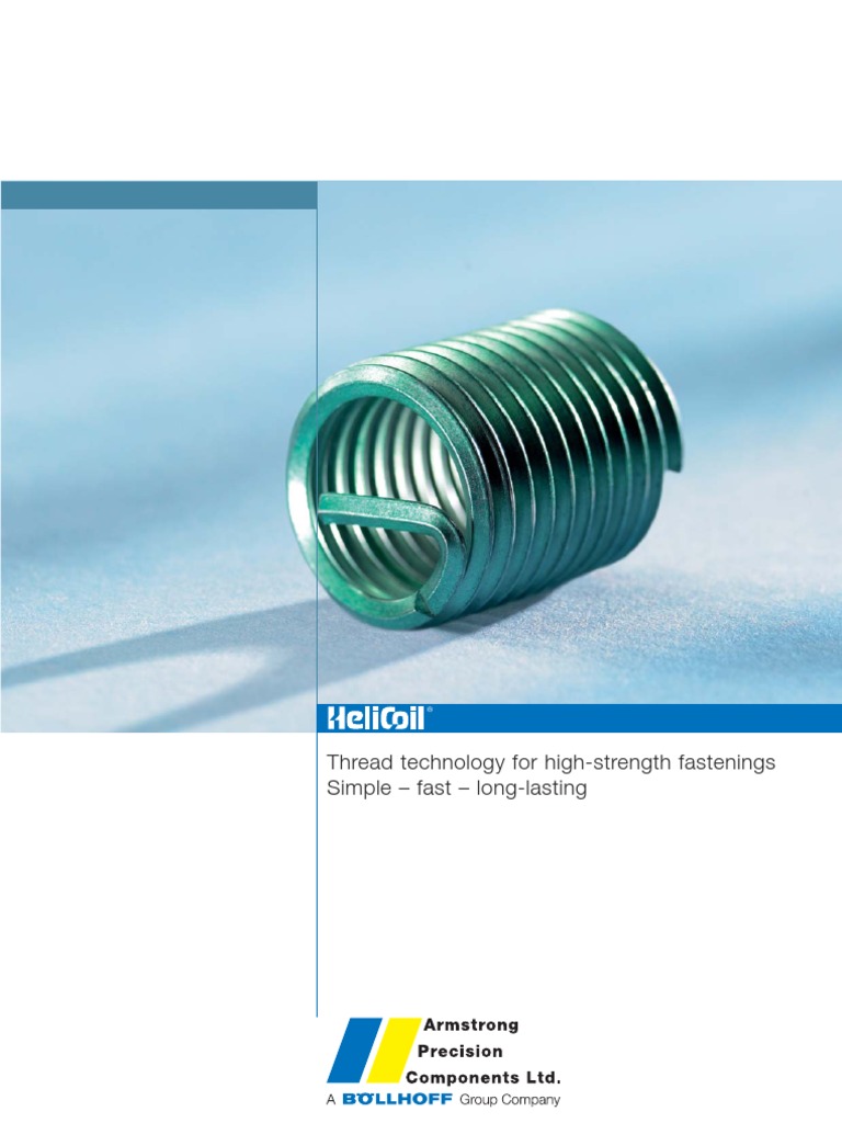 Armstrong Bollhoff Helicoil Screw Corrosion