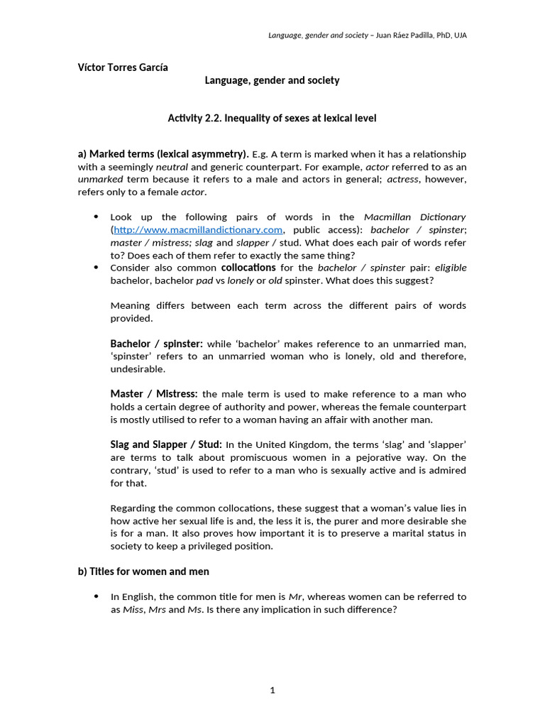 Critical Discourse Analysis Activities | PDF | Pronoun | Linguistics