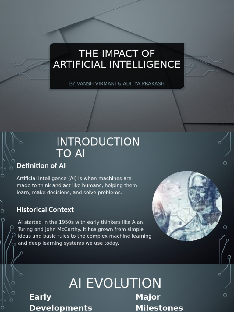 The Impact of Artificial Intelligence | PDF | Artificial Intelligence ...