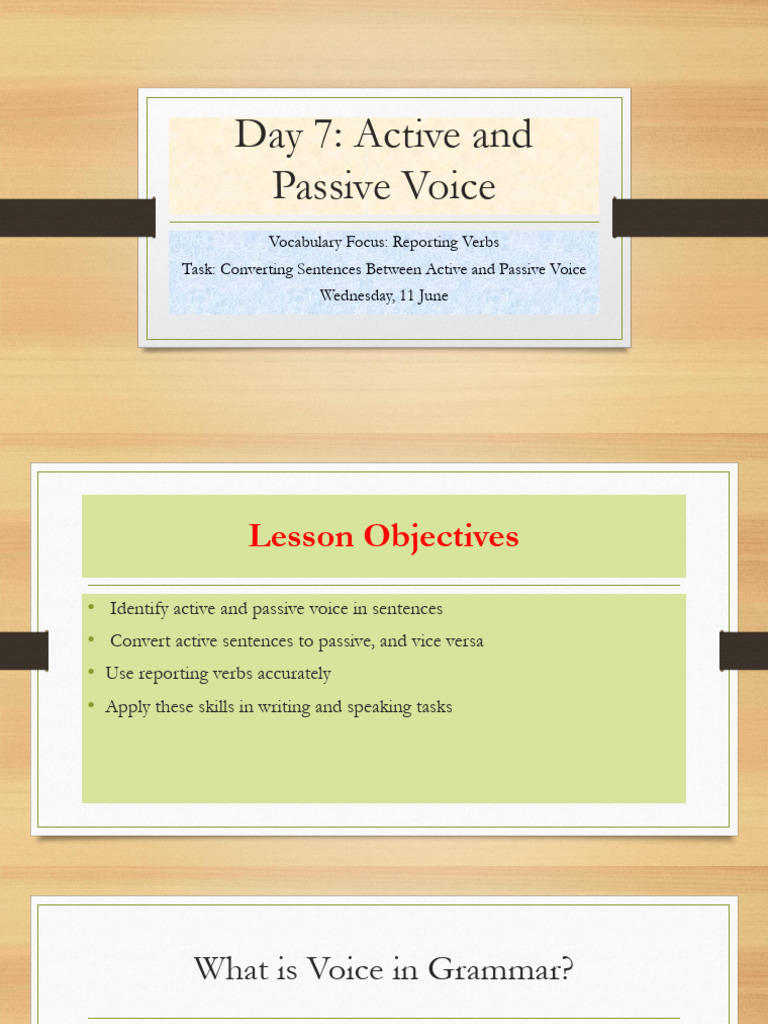 Active vs. Passive Voice Explained | PDF | Subject (Grammar) | Verb