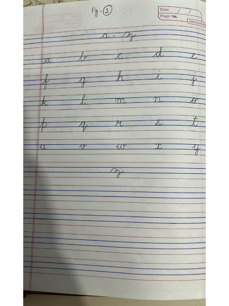 Cursive Hand Writing | PDF
