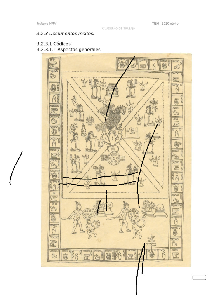 Codice Aztecas Fubdacion de Tenochtitlan | PDF | Civilización maya ...
