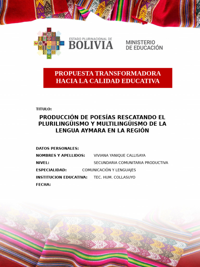 Propuesta Transformadora 71242951 Pdf Enseñando Maestros