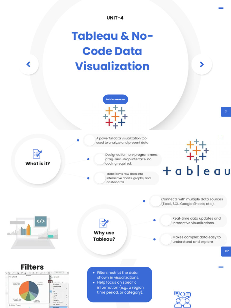 Tableau No-Code Data Visualization Guide | PDF | Computing ...