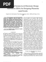Download Integrated System-Level Electronic Design Automation EDA for Designing Plasmonic nanoCircuits by Oka Kurniawan SN87611569 doc pdf