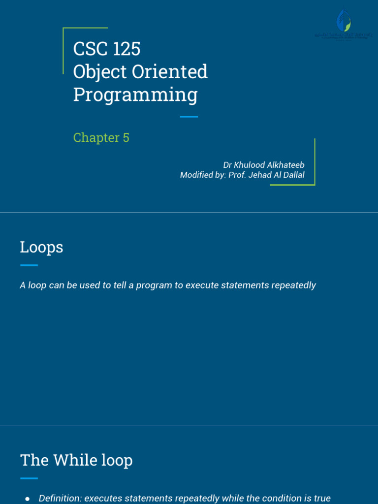Understanding Loops in Java Programming | PDF | Control Flow | Php