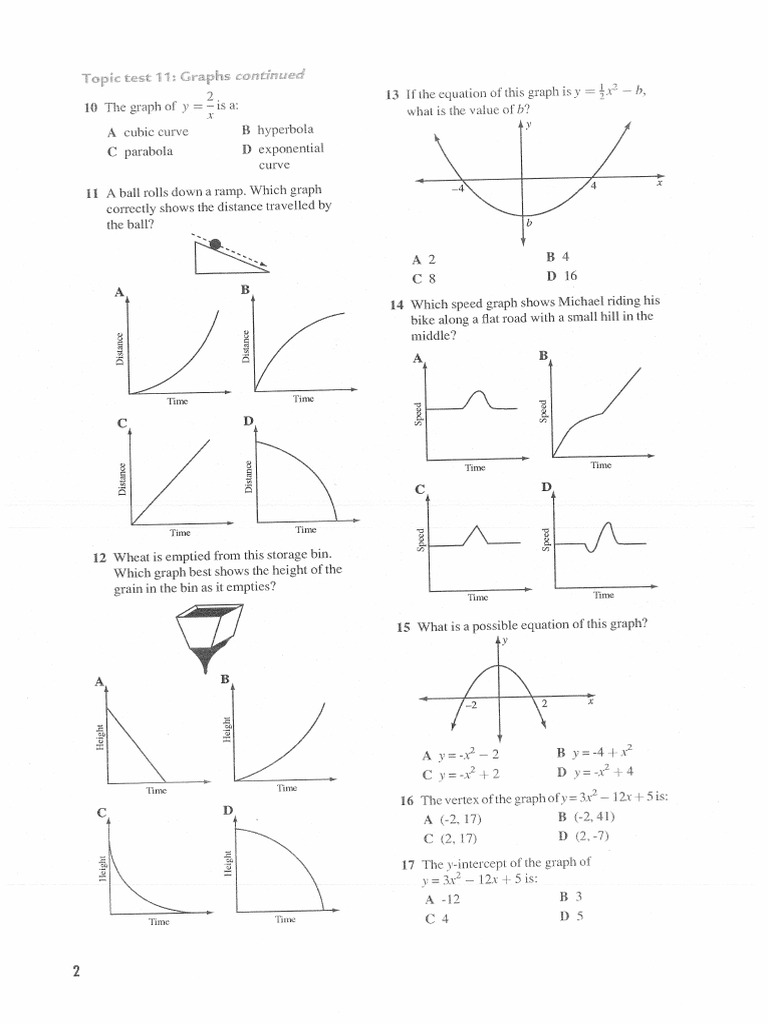 Year 10 Adv Graphs & Functions Drill 5 | PDF